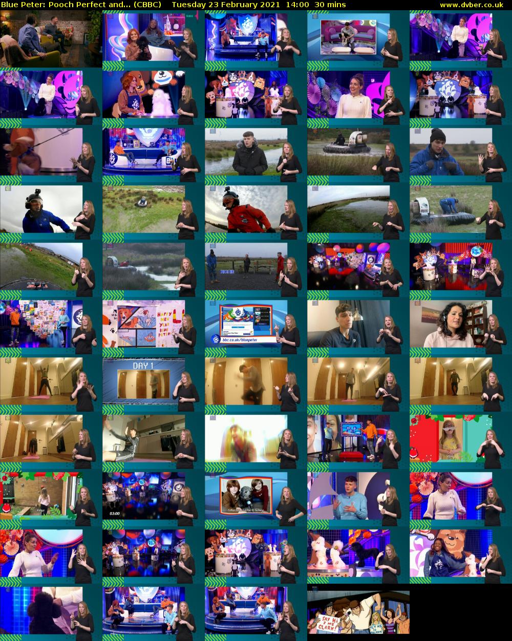 Blue Peter: Pooch Perfect and... (CBBC) Tuesday 23 February 2021 14:00 - 14:30