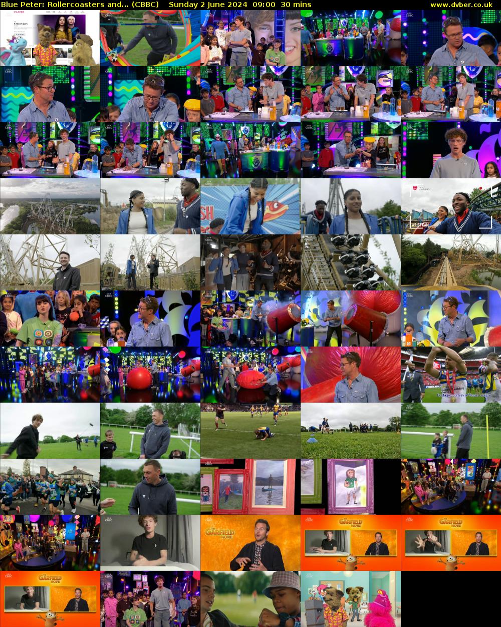 Blue Peter: Rollercoasters and... (CBBC) Sunday 2 June 2024 09:00 - 09:30