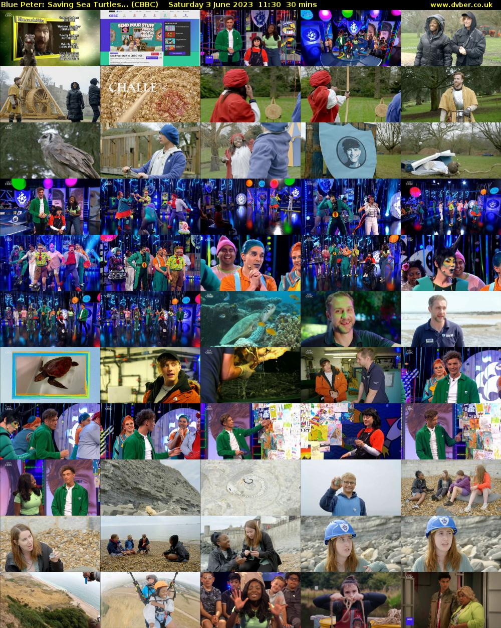 Blue Peter: Saving Sea Turtles... (CBBC) Saturday 3 June 2023 11:30 - 12:00