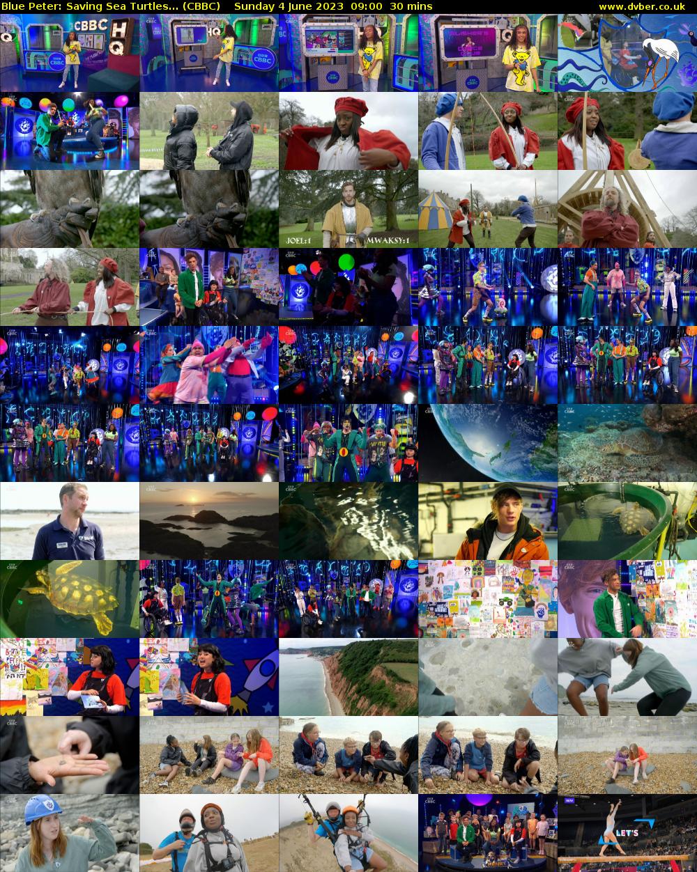 Blue Peter: Saving Sea Turtles... (CBBC) Sunday 4 June 2023 09:00 - 09:30