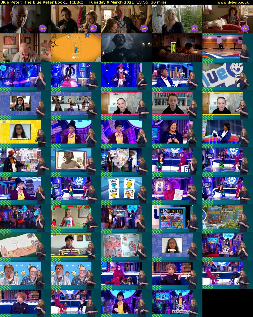 Blue Peter: The Blue Peter Book... (CBBC) Tuesday 9 March 2021 13:55 - 14:25