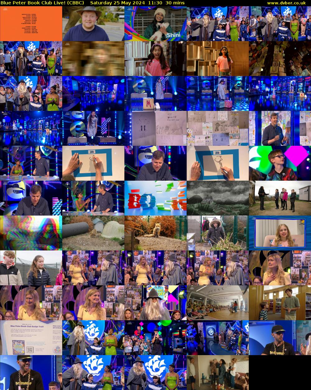 Blue Peter Book Club Live! (CBBC) Saturday 25 May 2024 11:30 - 12:00