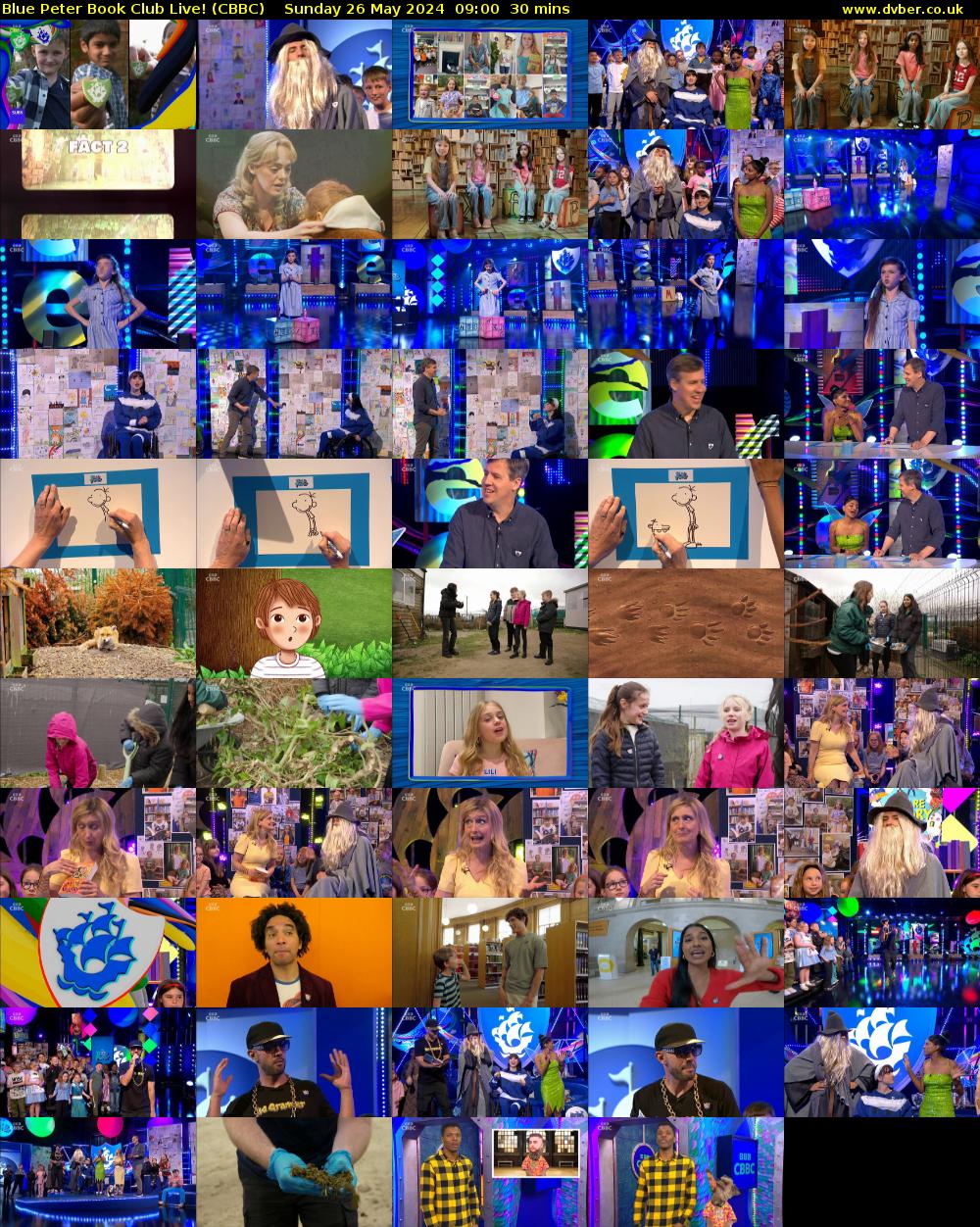 Blue Peter Book Club Live! (CBBC) Sunday 26 May 2024 09:00 - 09:30
