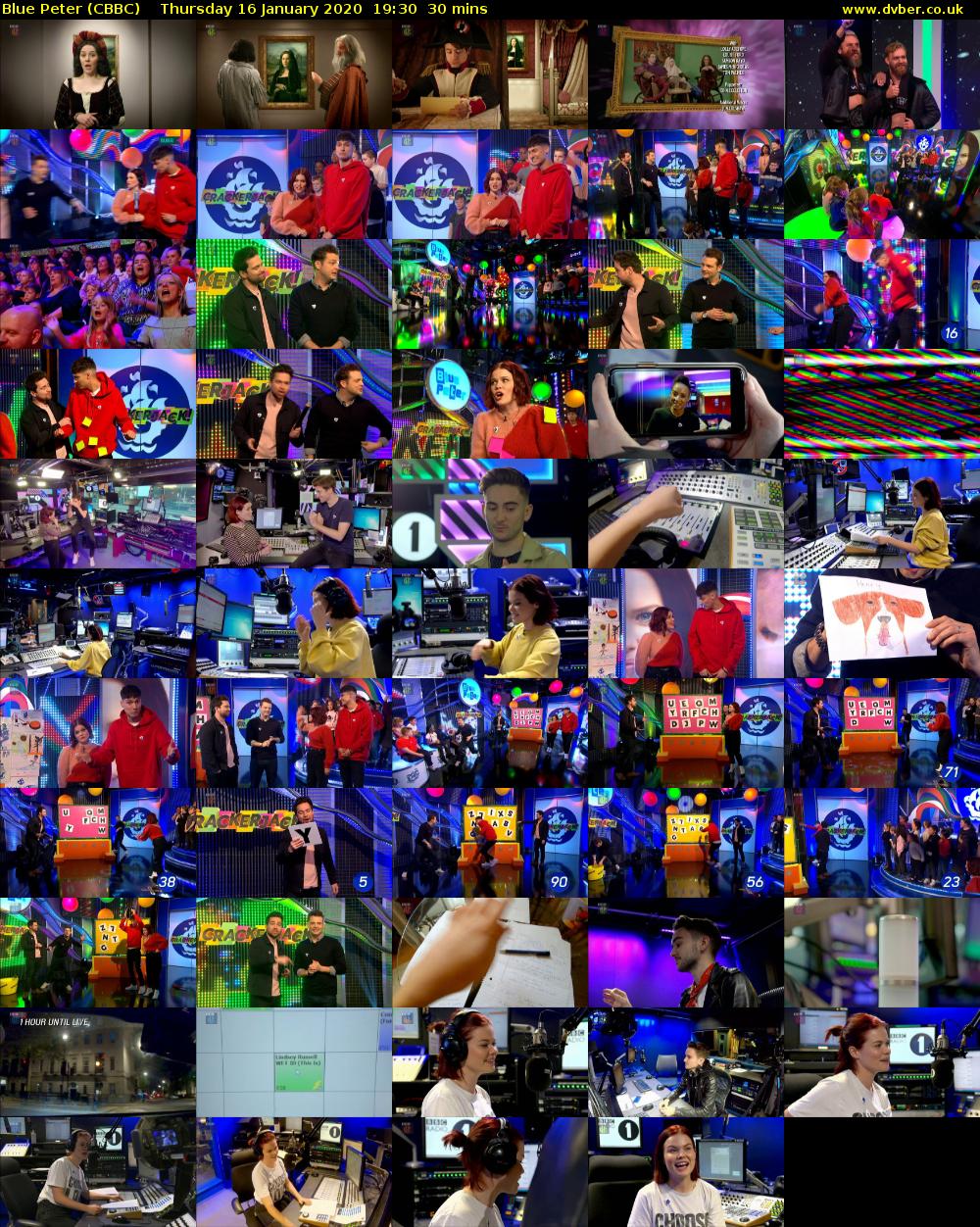 Blue Peter (CBBC) Thursday 16 January 2020 19:30 - 20:00