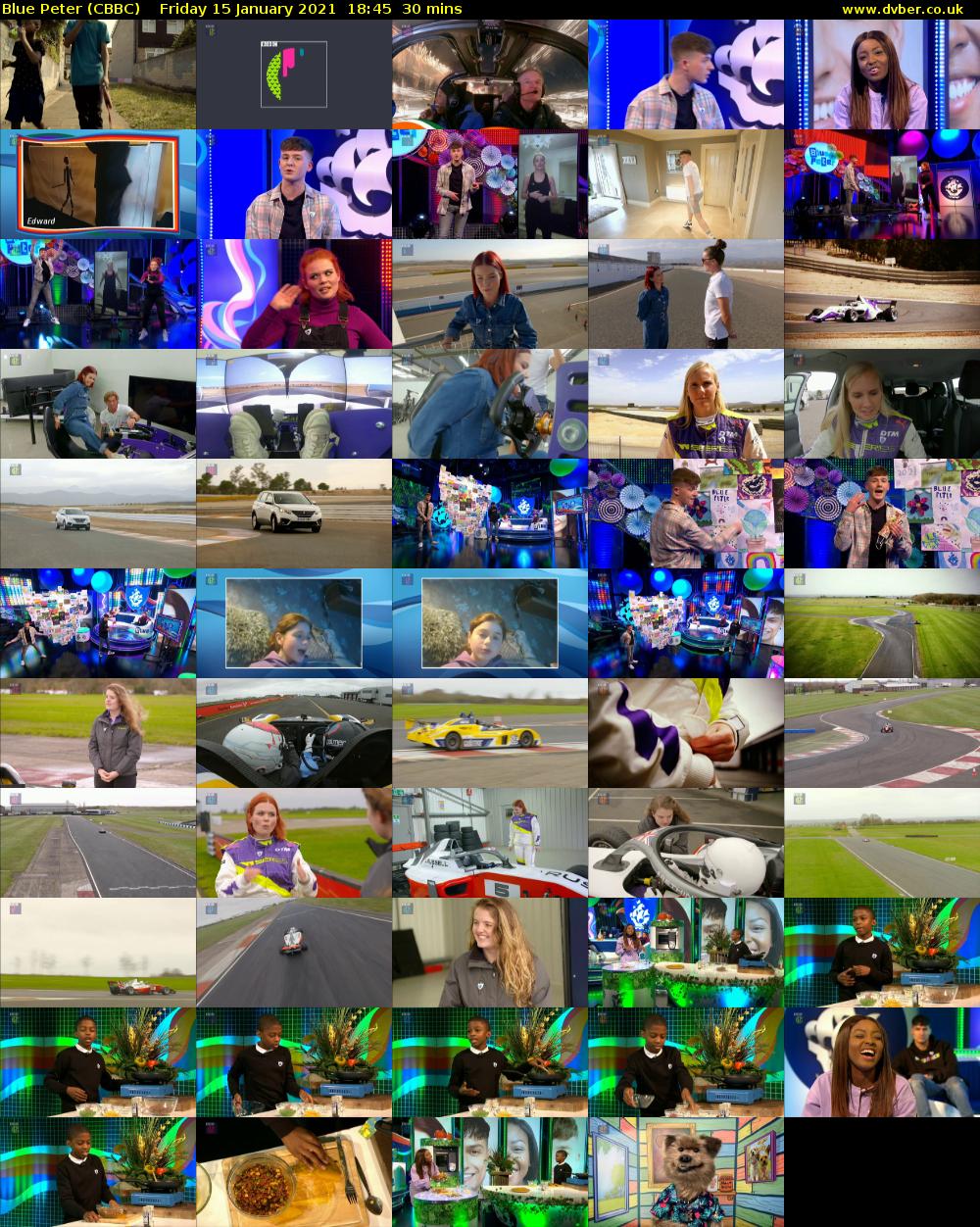 Blue Peter (CBBC) Friday 15 January 2021 18:45 - 19:15