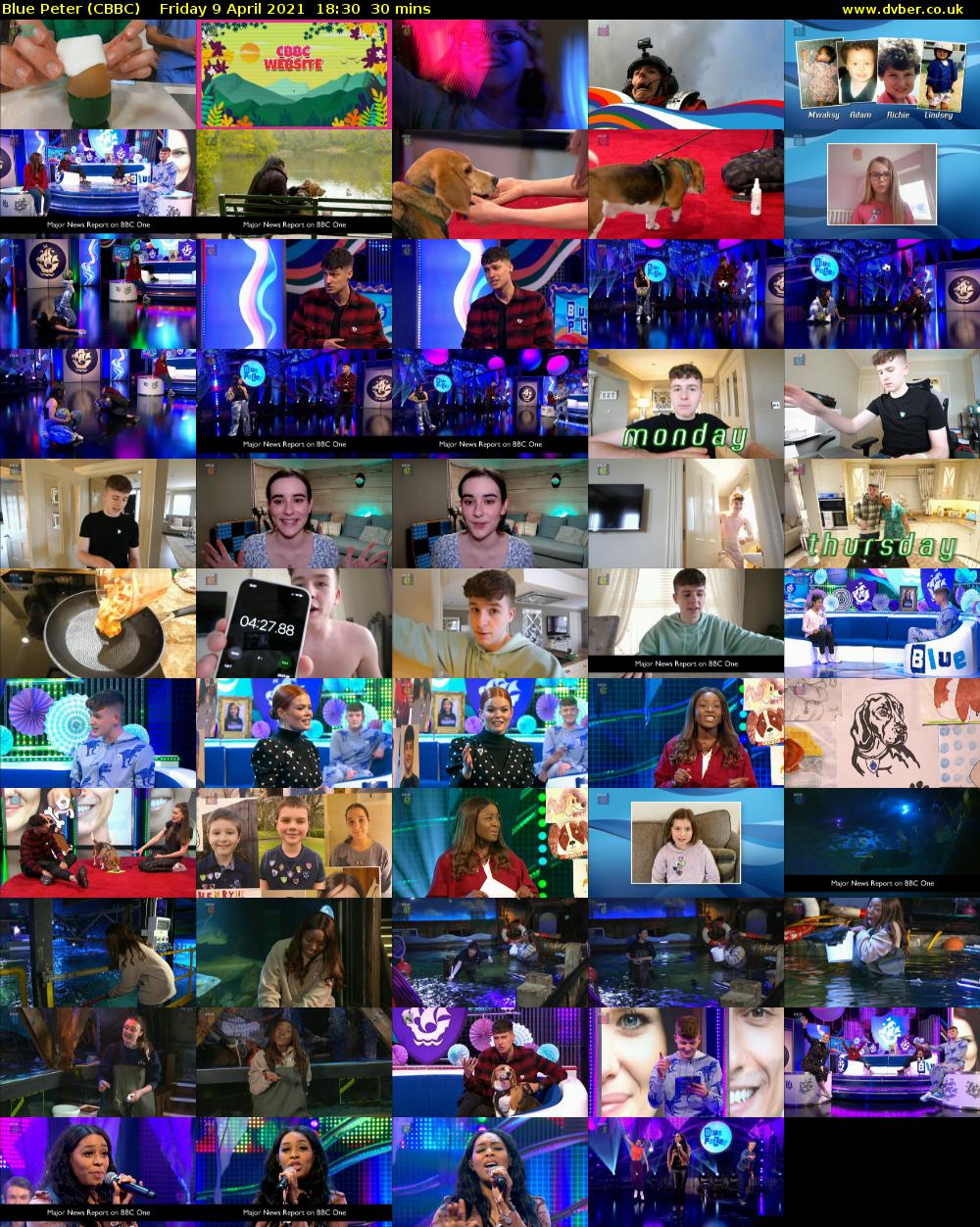 Blue Peter (CBBC) Friday 9 April 2021 18:30 - 19:00