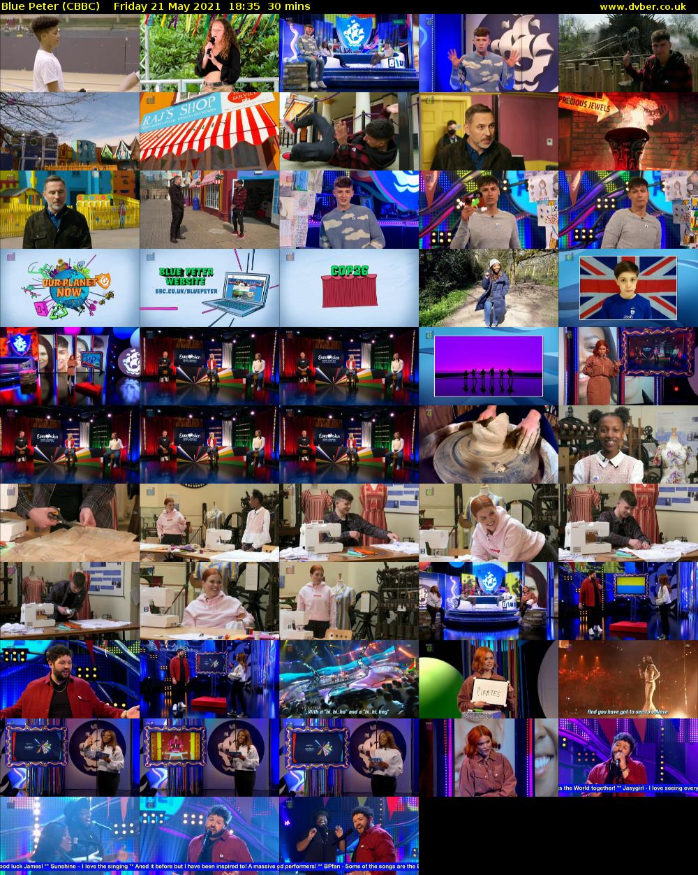 Blue Peter (CBBC) Friday 21 May 2021 18:35 - 19:05