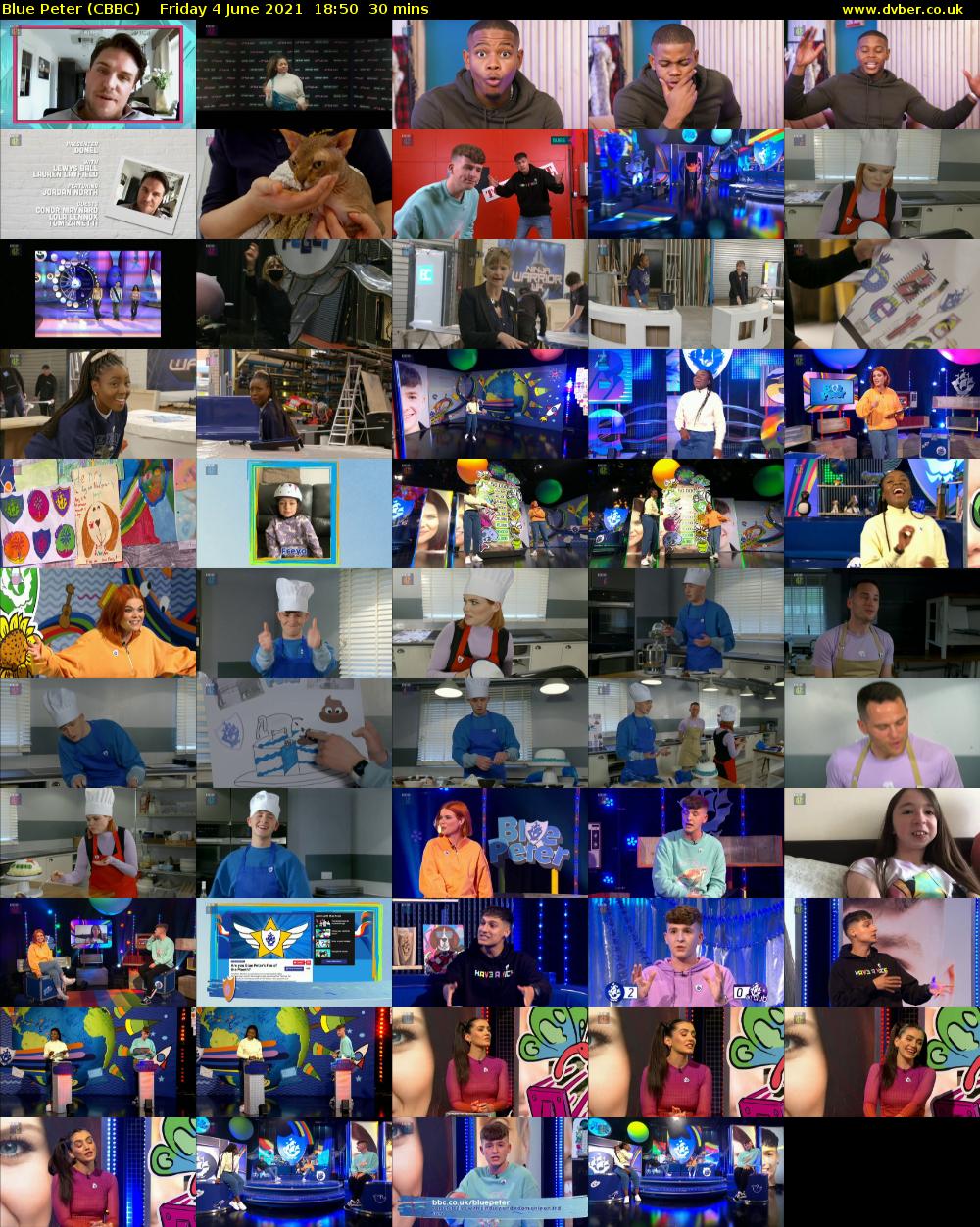 Blue Peter (CBBC) Friday 4 June 2021 18:50 - 19:20