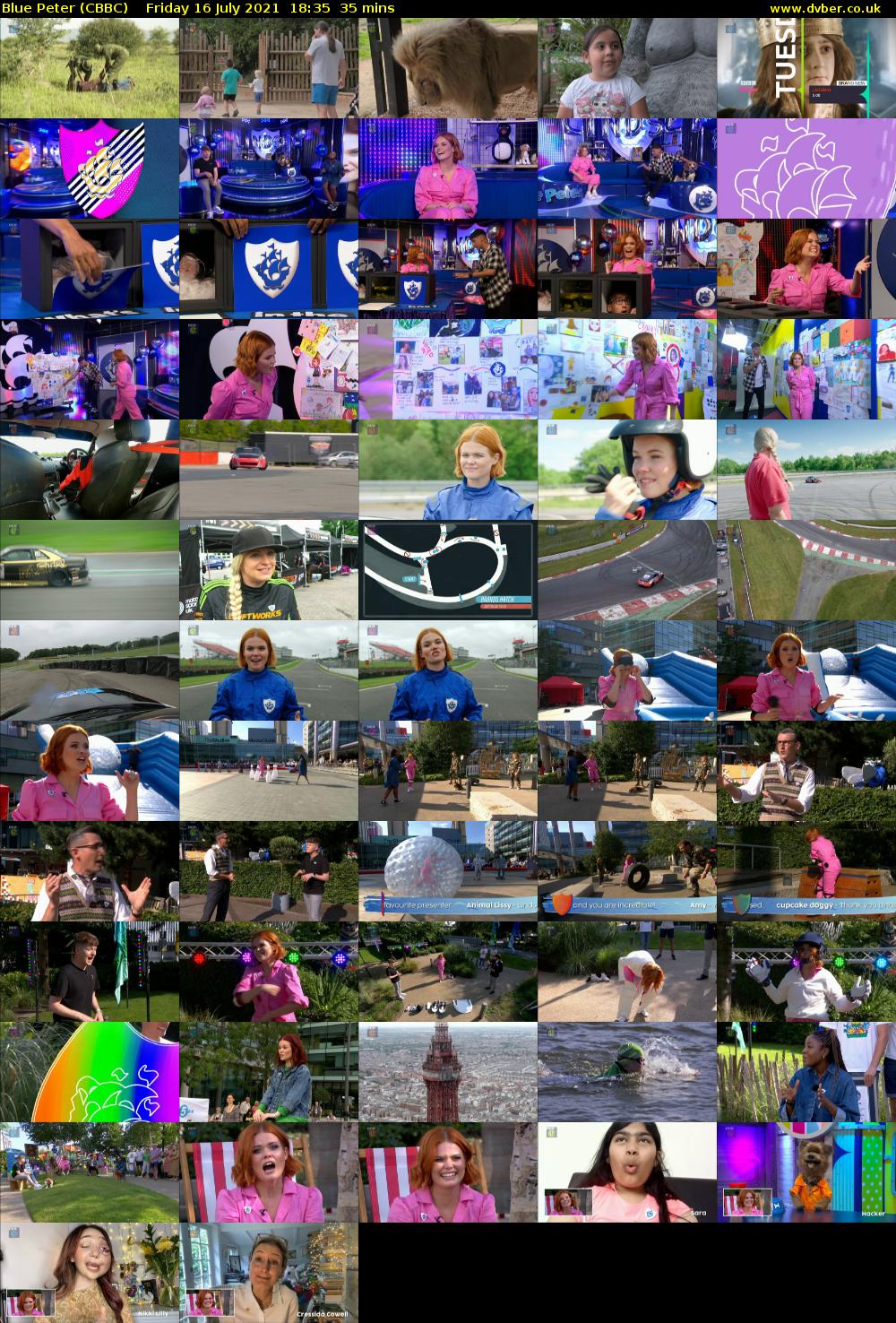Blue Peter (CBBC) Friday 16 July 2021 18:35 - 19:10