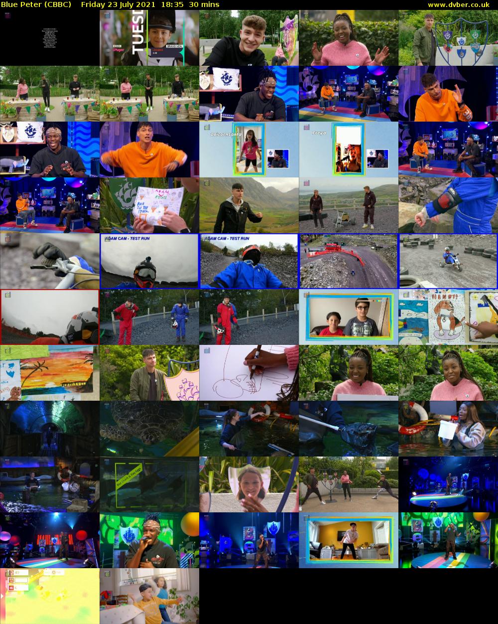 Blue Peter (CBBC) Friday 23 July 2021 18:35 - 19:05