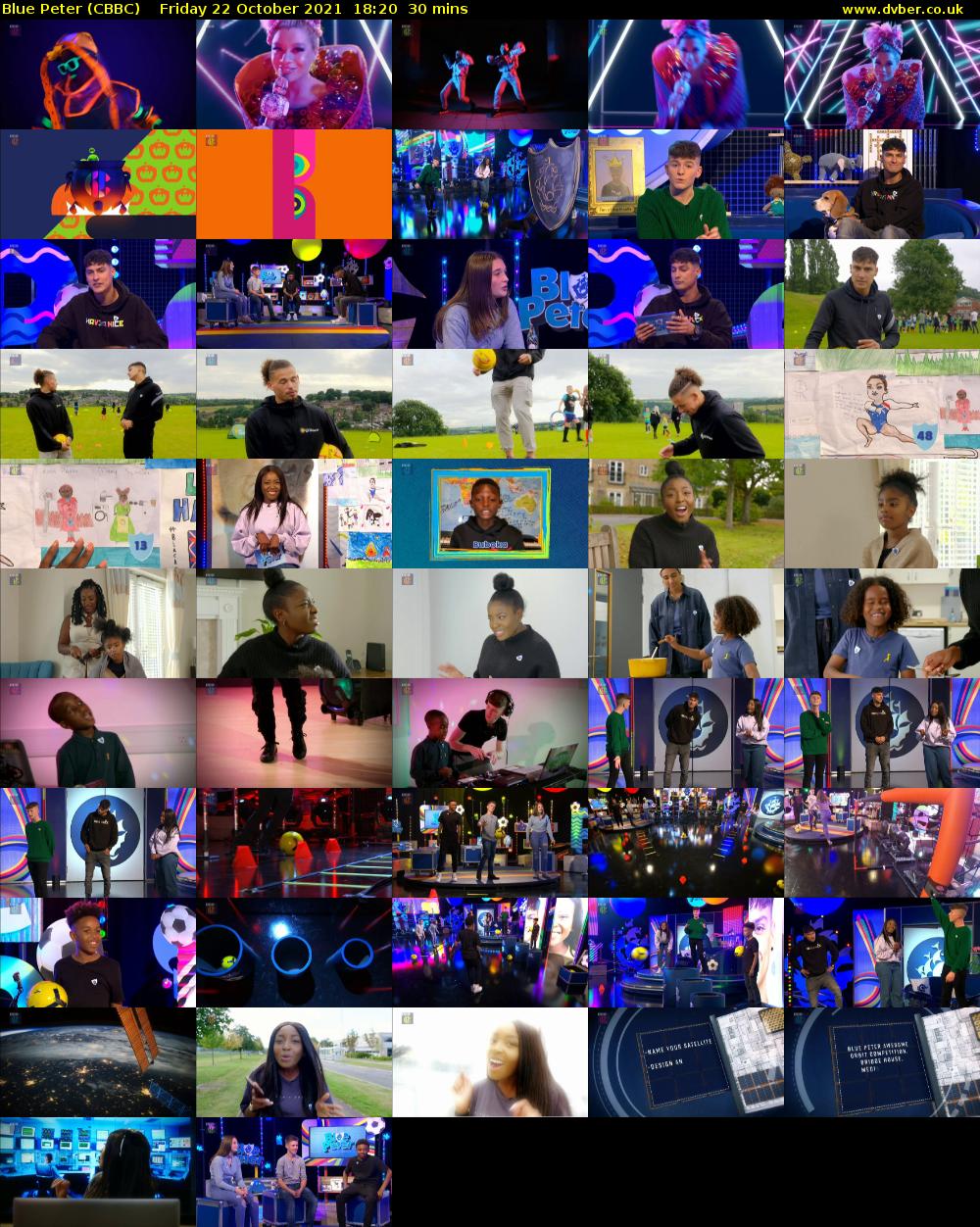 Blue Peter (CBBC) Friday 22 October 2021 18:20 - 18:50