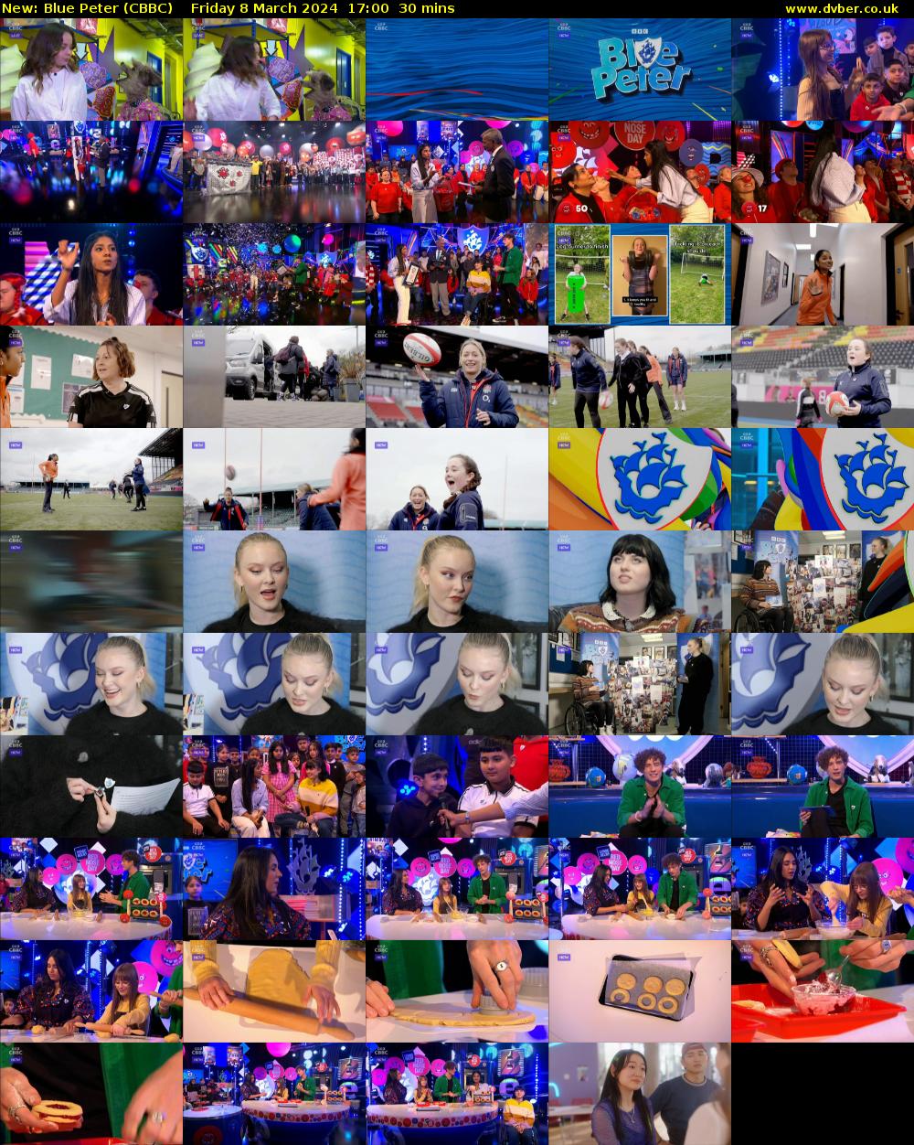 Blue Peter (CBBC) Friday 8 March 2024 17:00 - 17:30