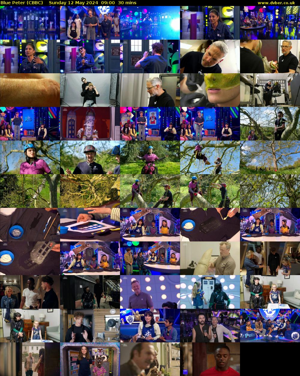 Blue Peter (CBBC) Sunday 12 May 2024 09:00 - 09:30