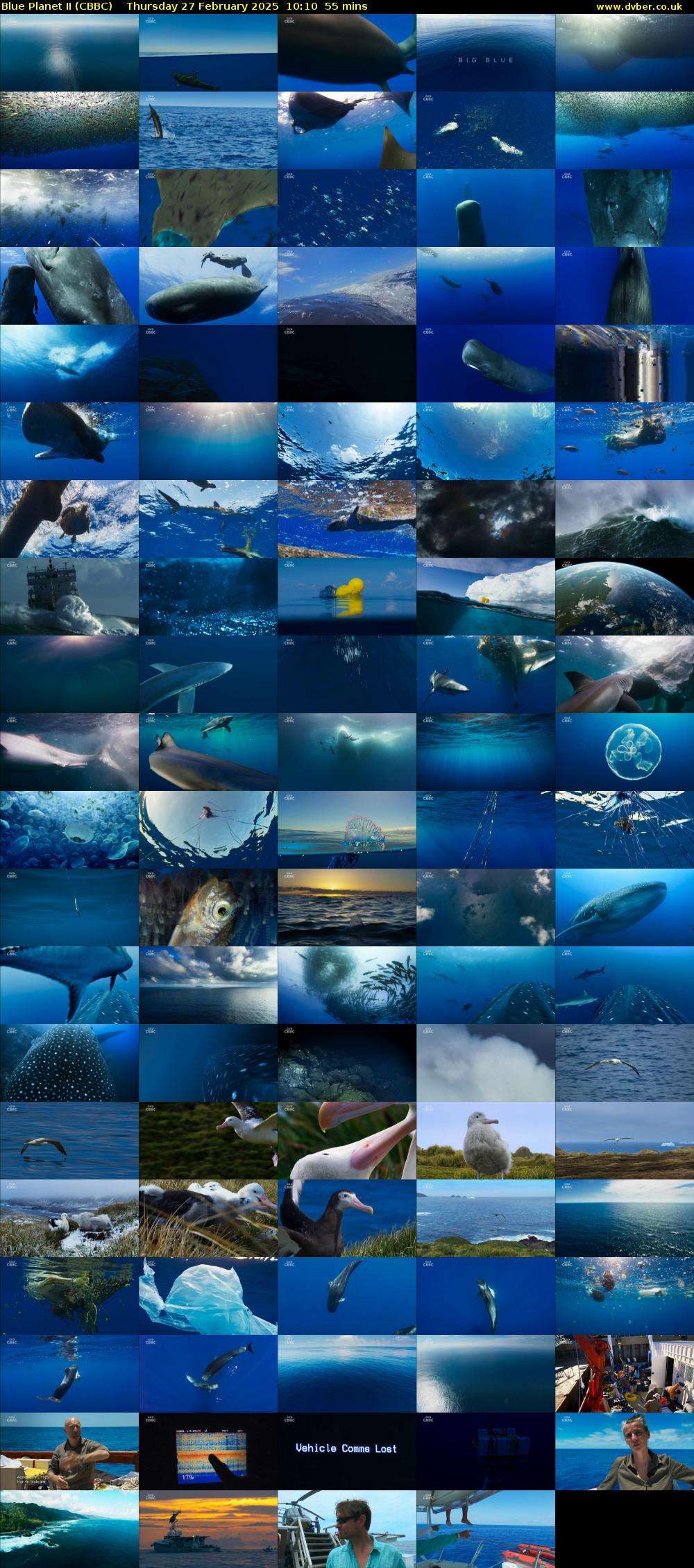 Blue Planet II (CBBC) Thursday 27 February 2025 10:10 - 11:05