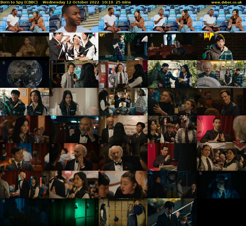Born to Spy (CBBC) Wednesday 12 October 2022 10:10 - 10:35