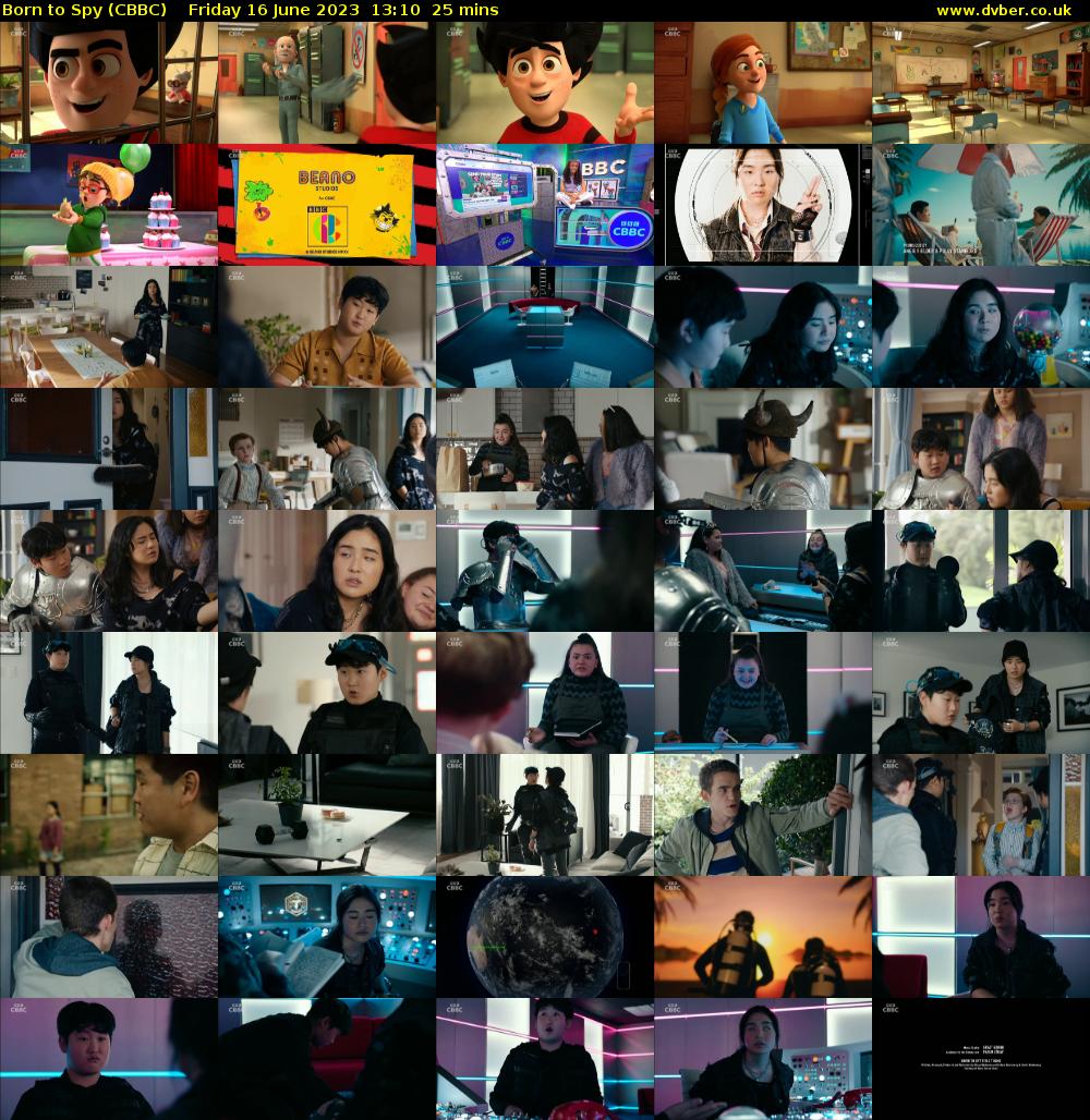 Born to Spy (CBBC) Friday 16 June 2023 13:10 - 13:35