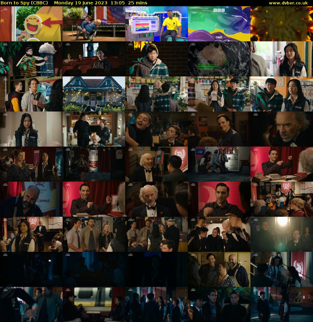 Born to Spy (CBBC) Monday 19 June 2023 13:05 - 13:30