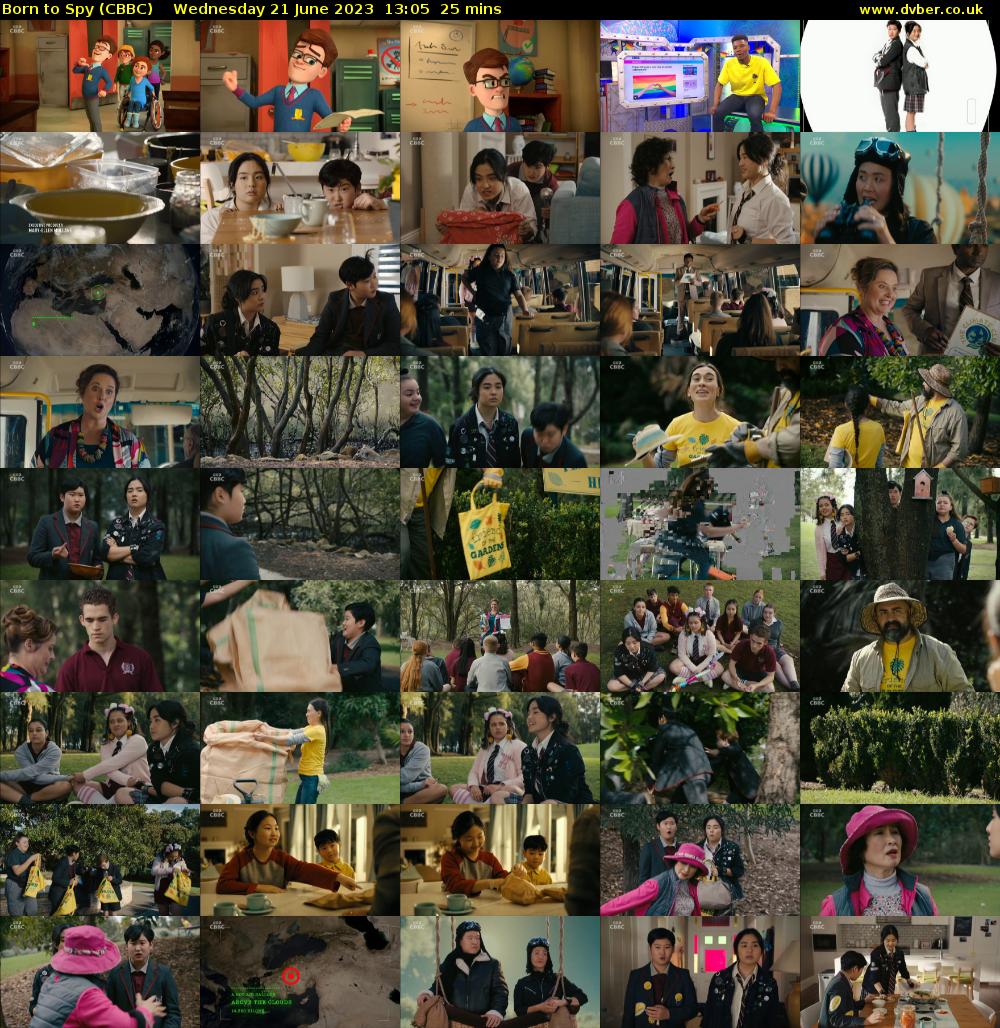 Born to Spy (CBBC) Wednesday 21 June 2023 13:05 - 13:30