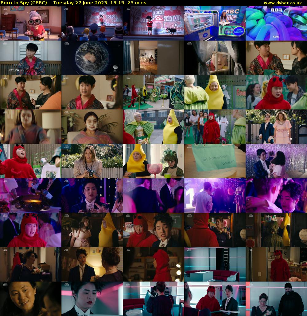 Born to Spy (CBBC) Tuesday 27 June 2023 13:15 - 13:40