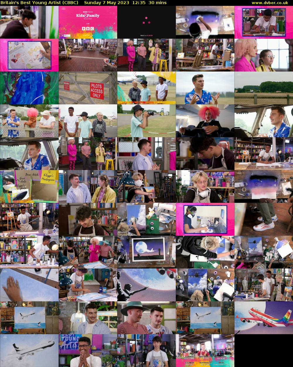 Britain's Best Young Artist (CBBC) Sunday 7 May 2023 12:35 - 13:05