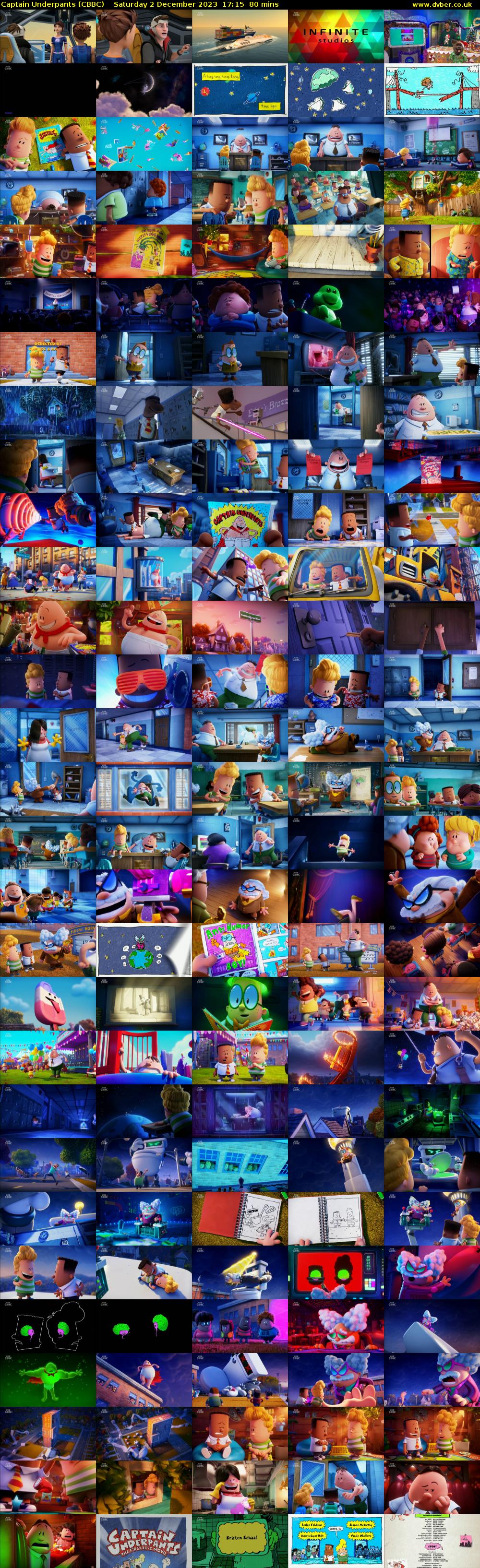 Captain Underpants (CBBC) Saturday 2 December 2023 17:15 - 18:35