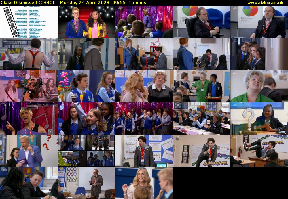 Class Dismissed (CBBC) Monday 24 April 2023 09:55 - 10:10