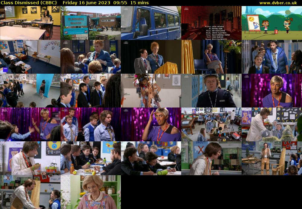 Class Dismissed (CBBC) Friday 16 June 2023 09:55 - 10:10