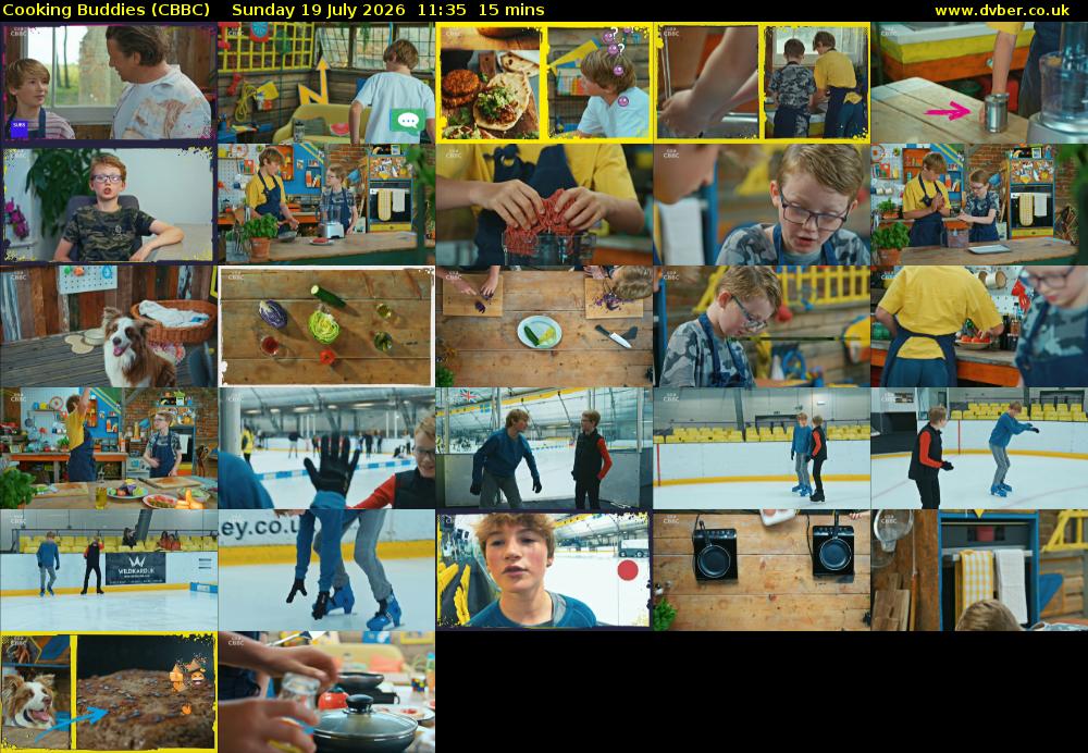 Cooking Buddies (CBBC) Sunday 19 July 2026 11:35 - 11:50