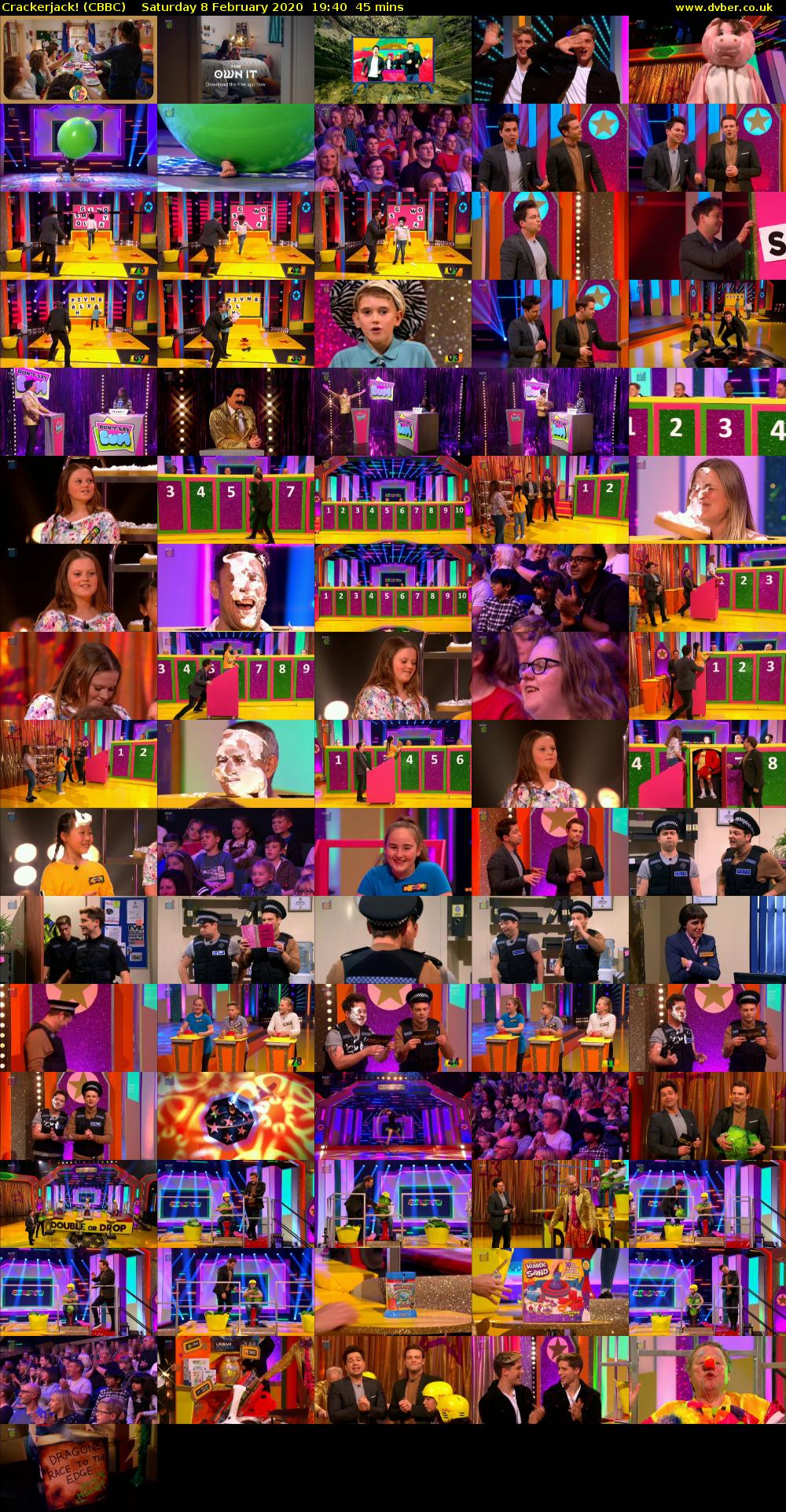 Crackerjack! (CBBC) Saturday 8 February 2020 19:40 - 20:25