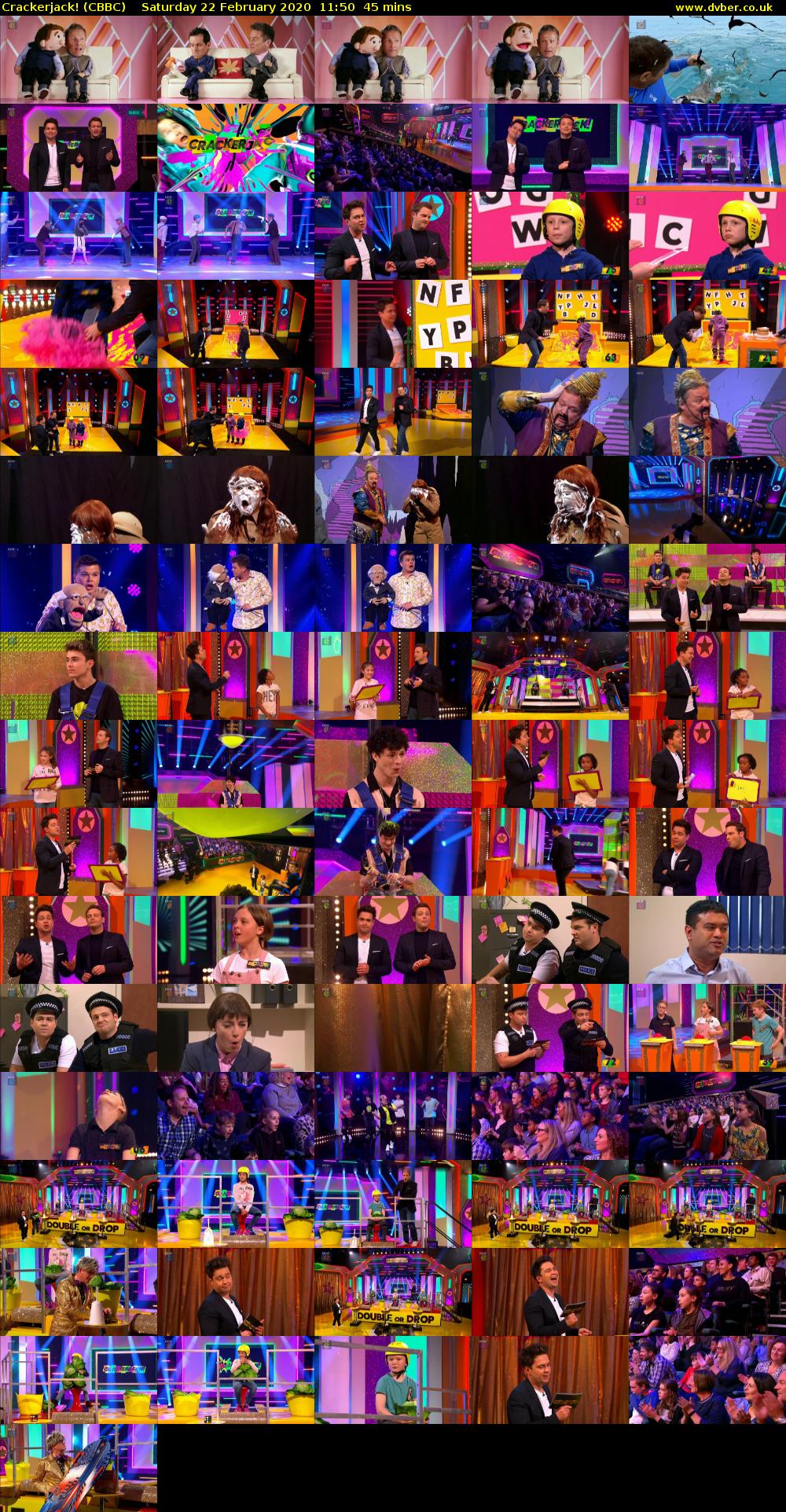 Crackerjack! (CBBC) Saturday 22 February 2020 11:50 - 12:35
