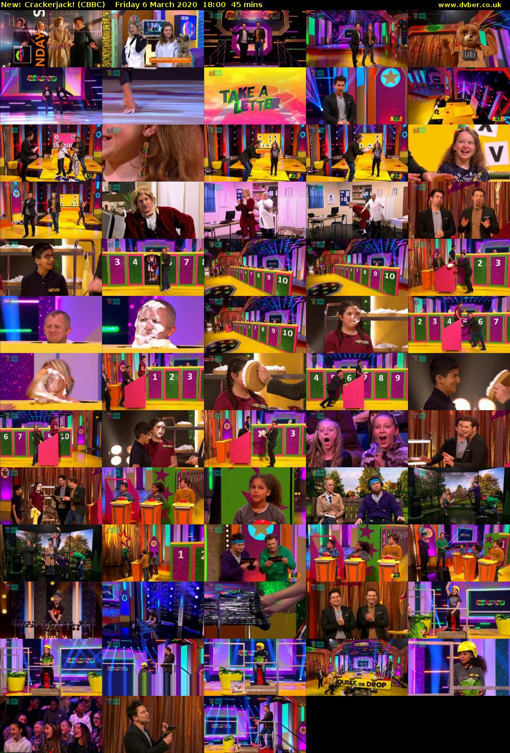 Crackerjack! (CBBC) Friday 6 March 2020 18:00 - 18:45