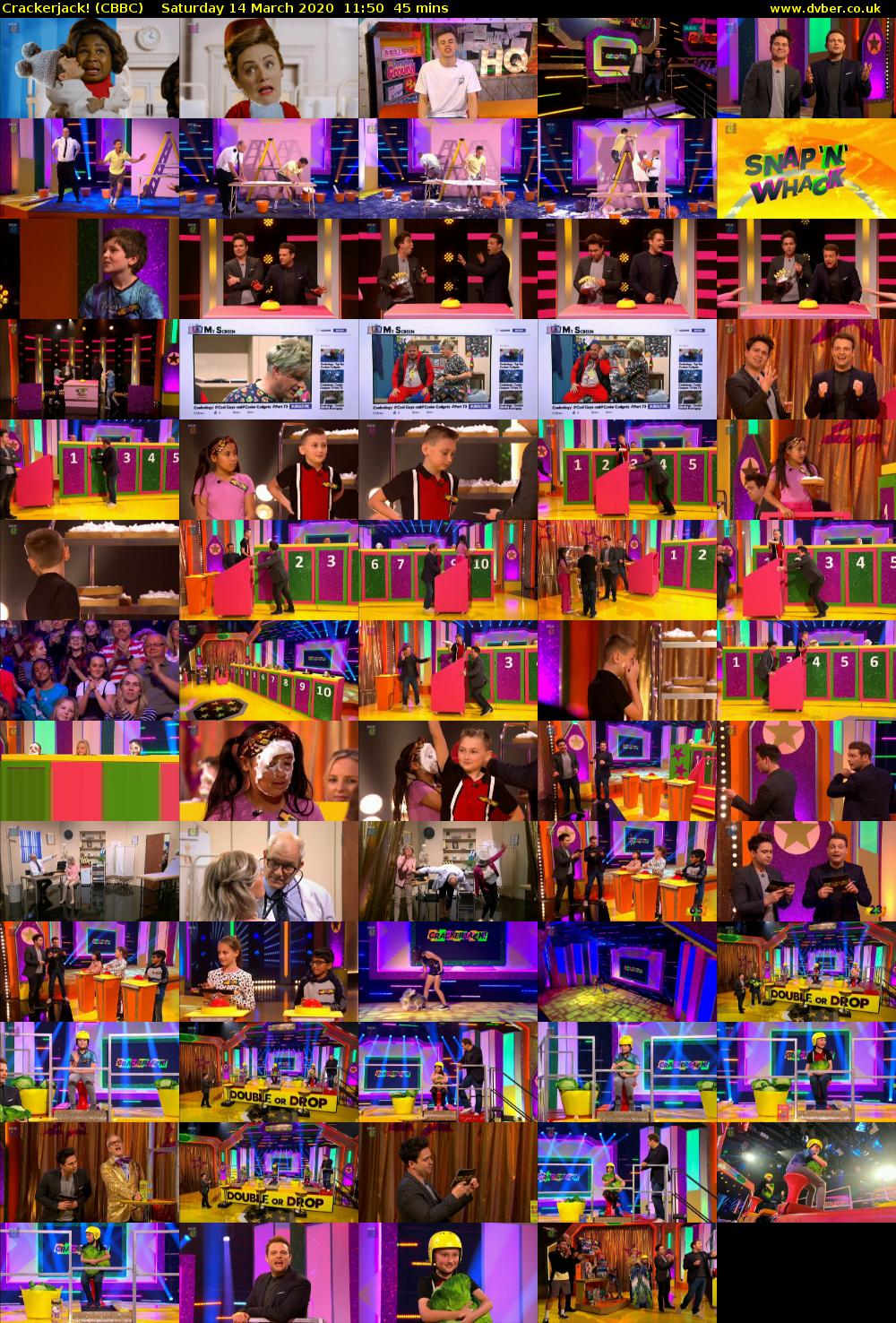 Crackerjack! (CBBC) Saturday 14 March 2020 11:50 - 12:35