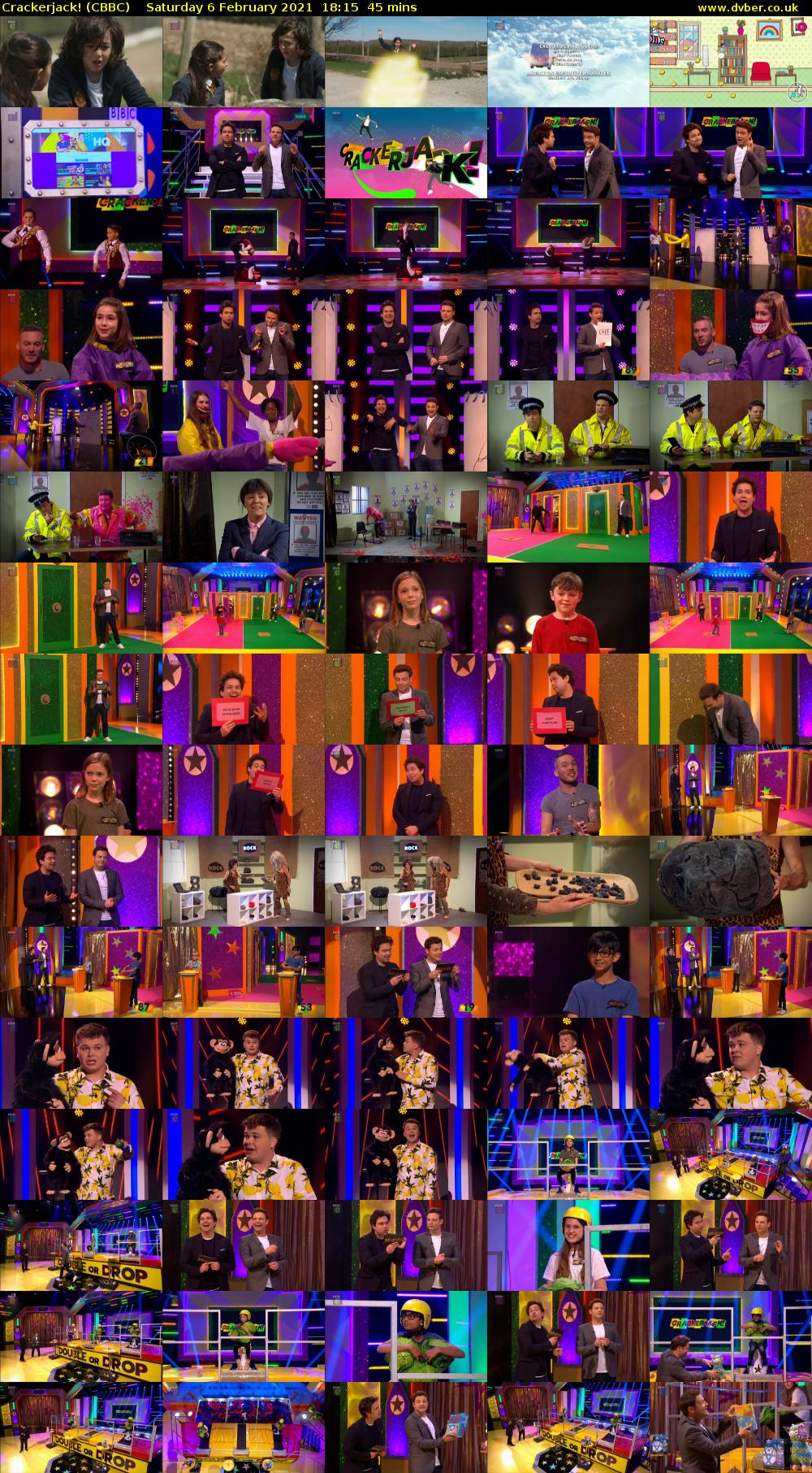 Crackerjack! (CBBC) Saturday 6 February 2021 18:15 - 19:00