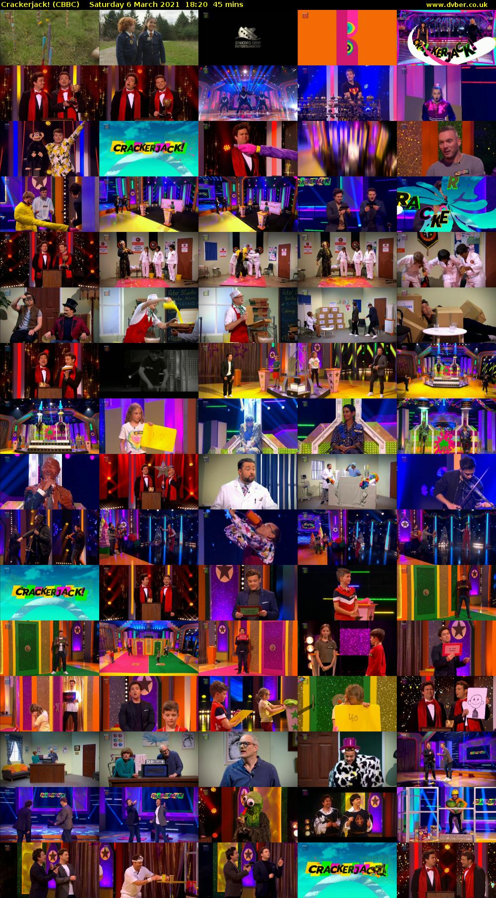 Crackerjack! (CBBC) Saturday 6 March 2021 18:20 - 19:05