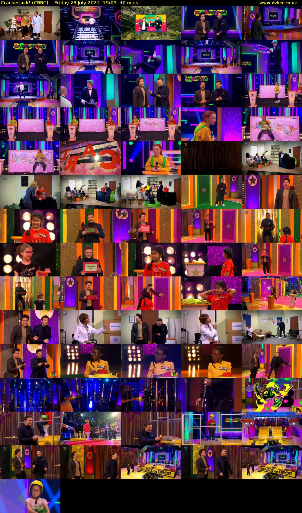 Crackerjack! (CBBC) Friday 23 July 2021 19:05 - 19:45