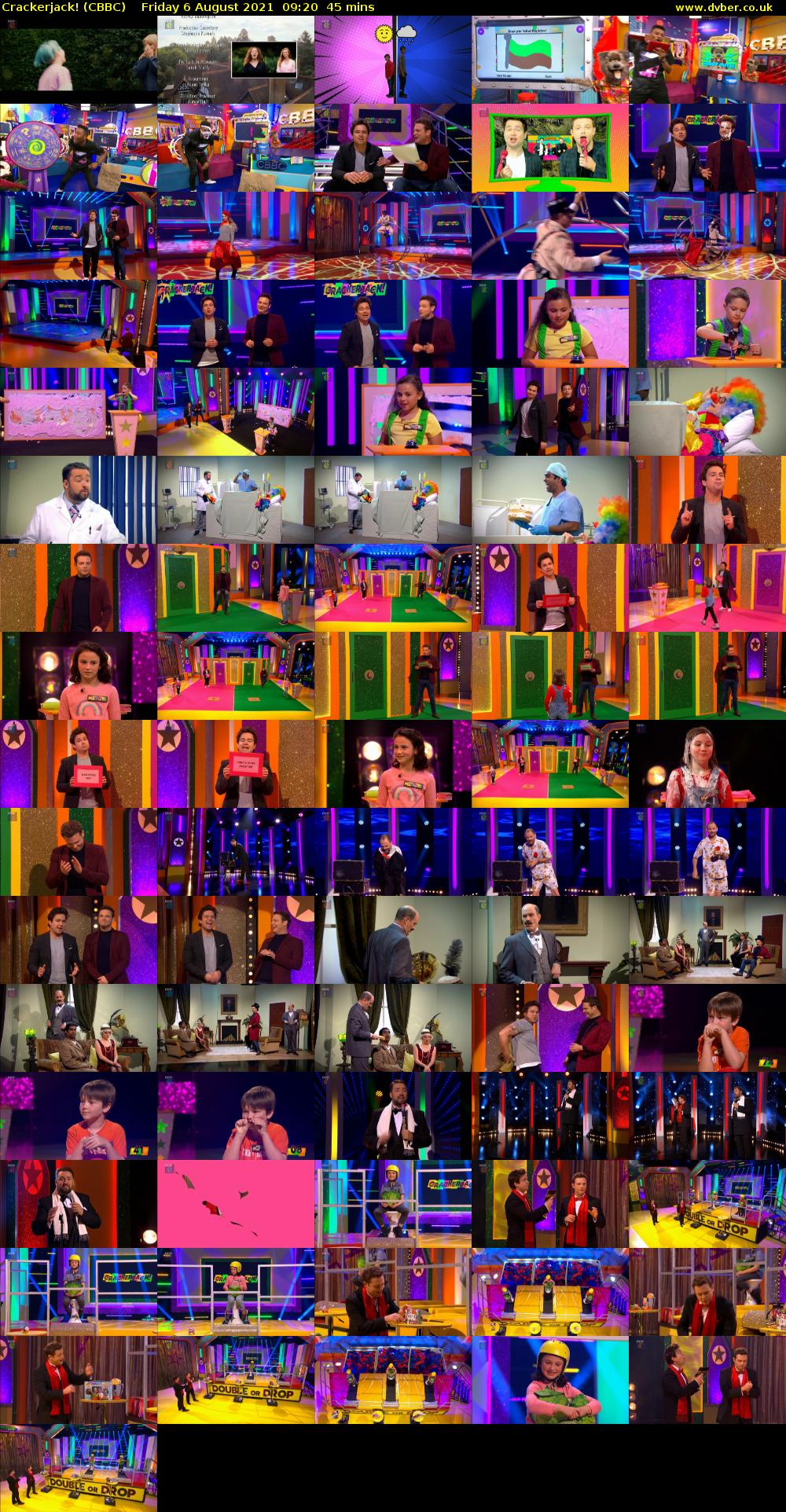 Crackerjack! (CBBC) Friday 6 August 2021 09:20 - 10:05