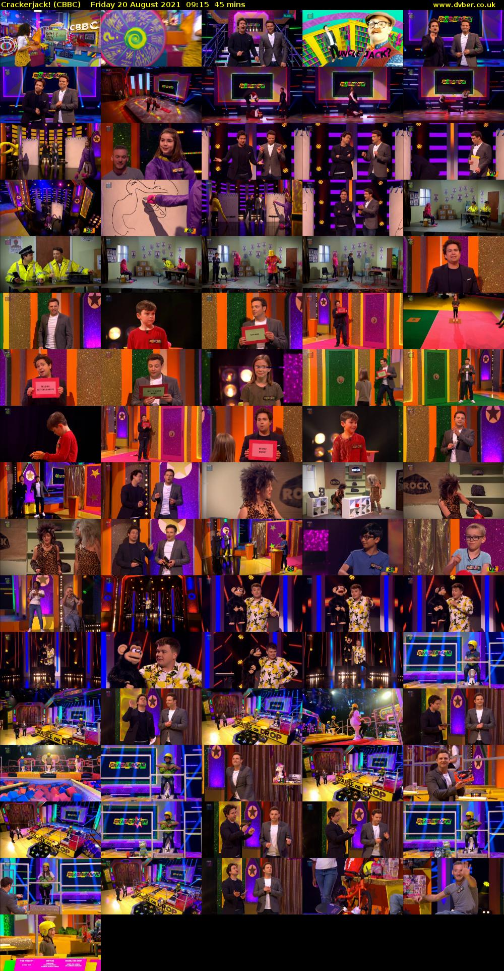 Crackerjack! (CBBC) Friday 20 August 2021 09:15 - 10:00
