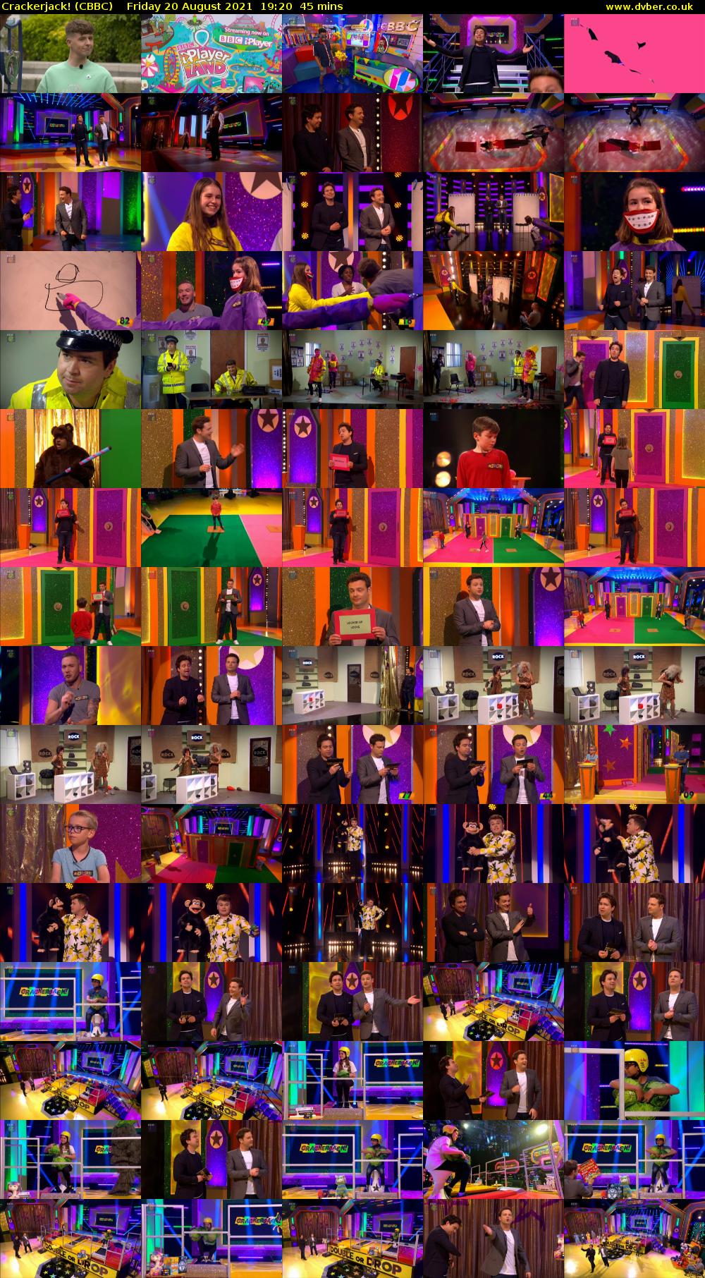 Crackerjack! (CBBC) Friday 20 August 2021 19:20 - 20:05