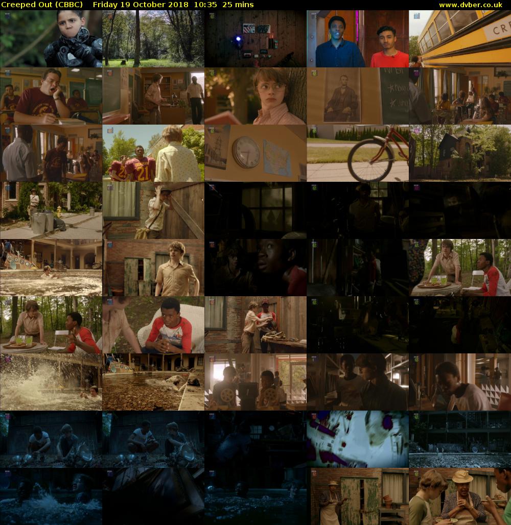 Creeped Out (CBBC) Friday 19 October 2018 10:35 - 11:00