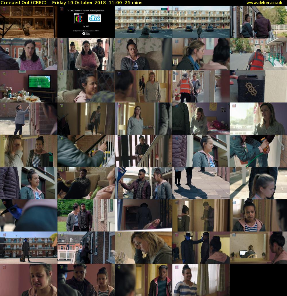 Creeped Out (CBBC) Friday 19 October 2018 11:00 - 11:25