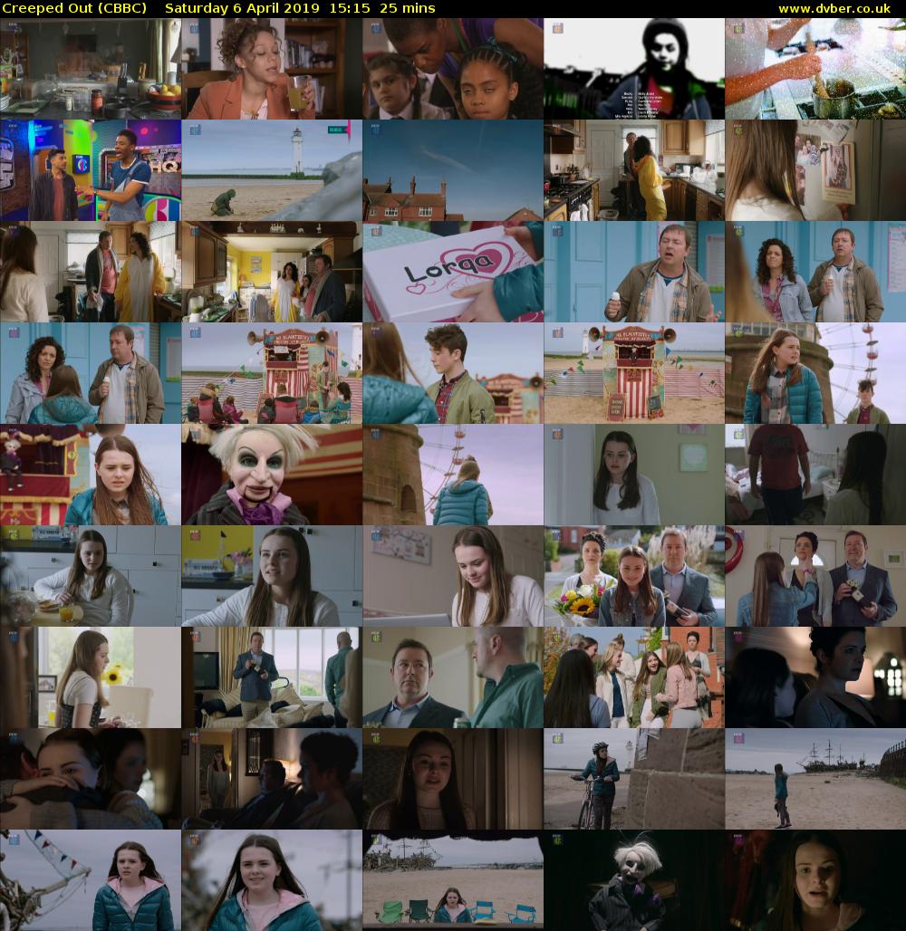 Creeped Out (CBBC) Saturday 6 April 2019 15:15 - 15:40