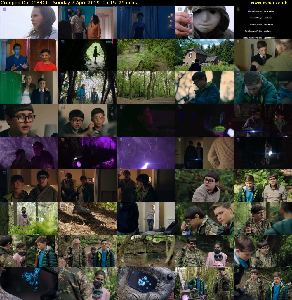Creeped Out (CBBC) Sunday 7 April 2019 15:15 - 15:40