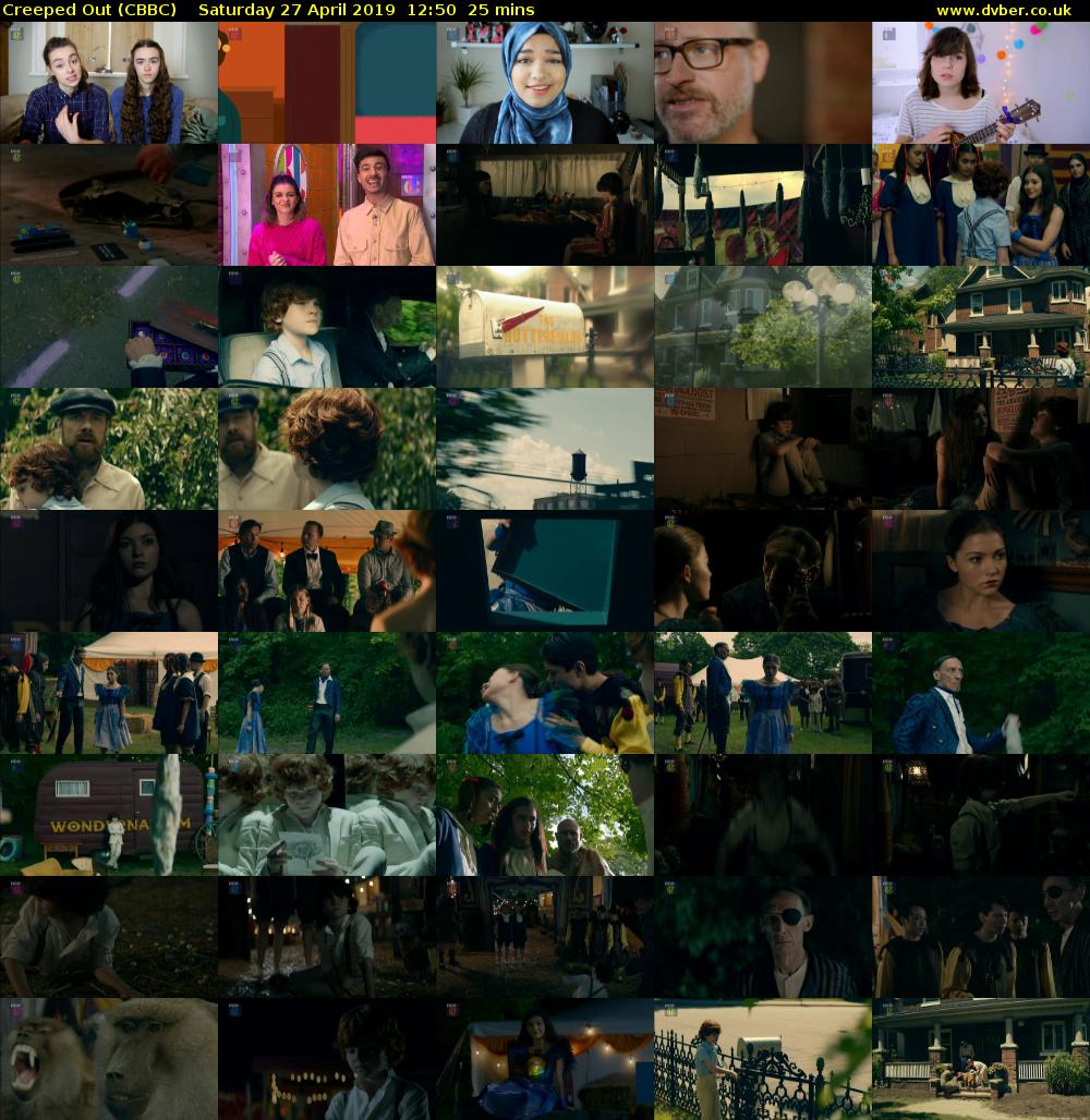 Creeped Out (CBBC) Saturday 27 April 2019 12:50 - 13:15