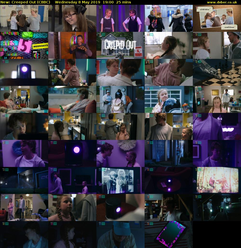 Creeped Out (CBBC) Wednesday 8 May 2019 19:00 - 19:25