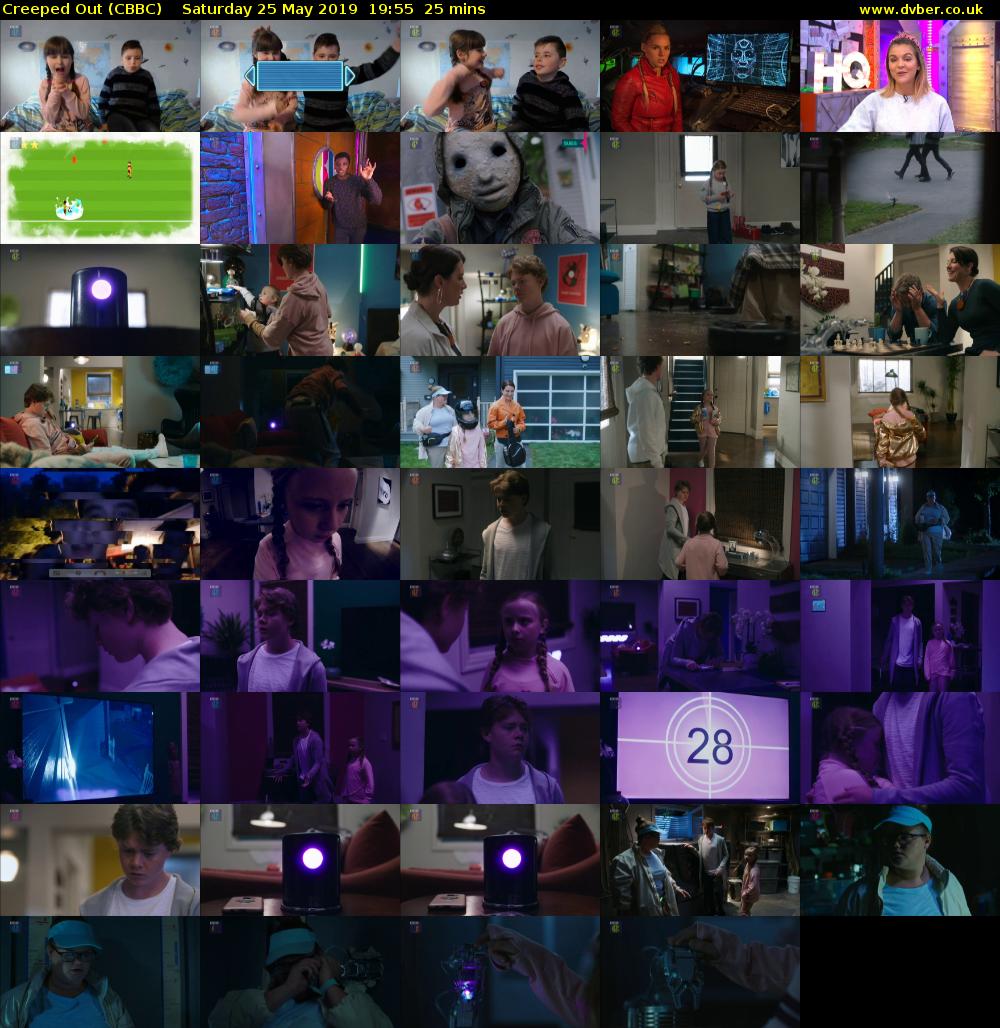 Creeped Out (CBBC) Saturday 25 May 2019 19:55 - 20:20