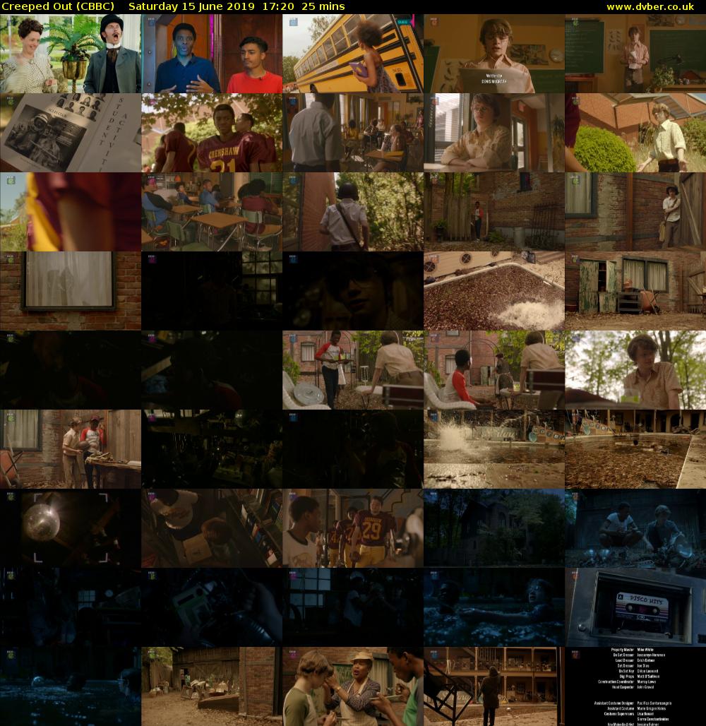 Creeped Out (CBBC) Saturday 15 June 2019 17:20 - 17:45