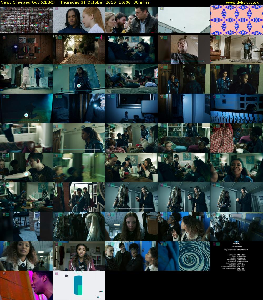 Creeped Out (CBBC) Thursday 31 October 2019 19:00 - 19:30