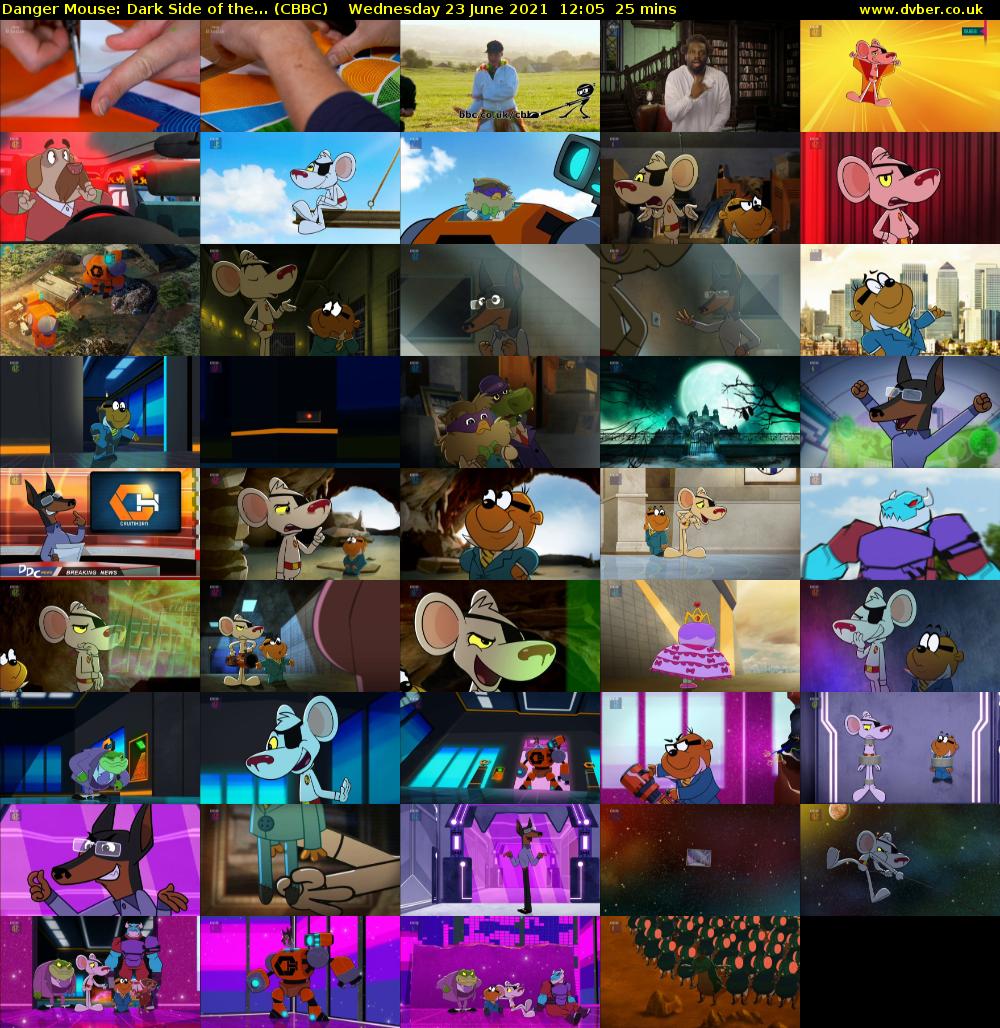 Danger Mouse: Dark Side of the... (CBBC) Wednesday 23 June 2021 12:05 - 12:30