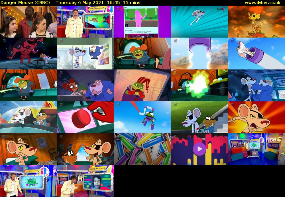 Danger Mouse (CBBC) Thursday 6 May 2021 16:45 - 17:00