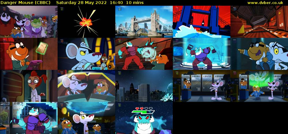 Danger Mouse (CBBC) Saturday 28 May 2022 16:40 - 16:50